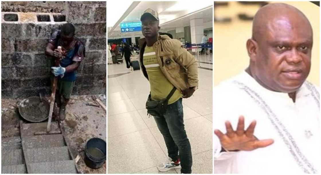 Nigerian bricklayer gets scholarship from OPM Pastor Chibuzor Chinyere. Nigerian bricklayer gets scholarship from OPM Pastor Chibuzor Chinyere.