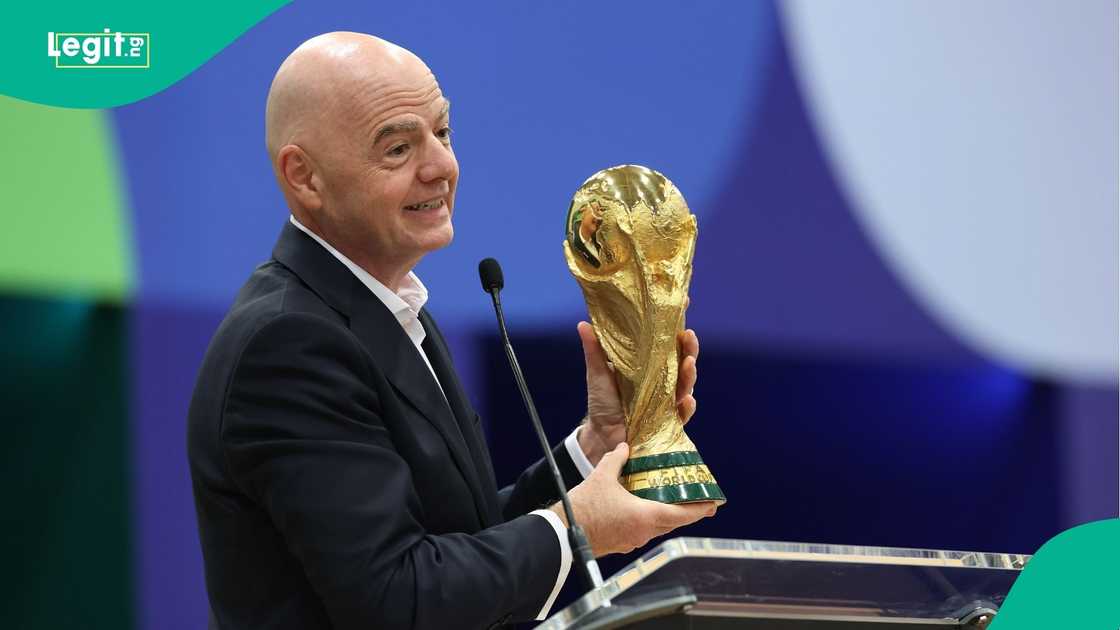 FIFA, Gianni Infantino, World Cup, Dallas, Texas, Football. FIFA, Gianni Infantino, World Cup, Dallas, Texas, Football.