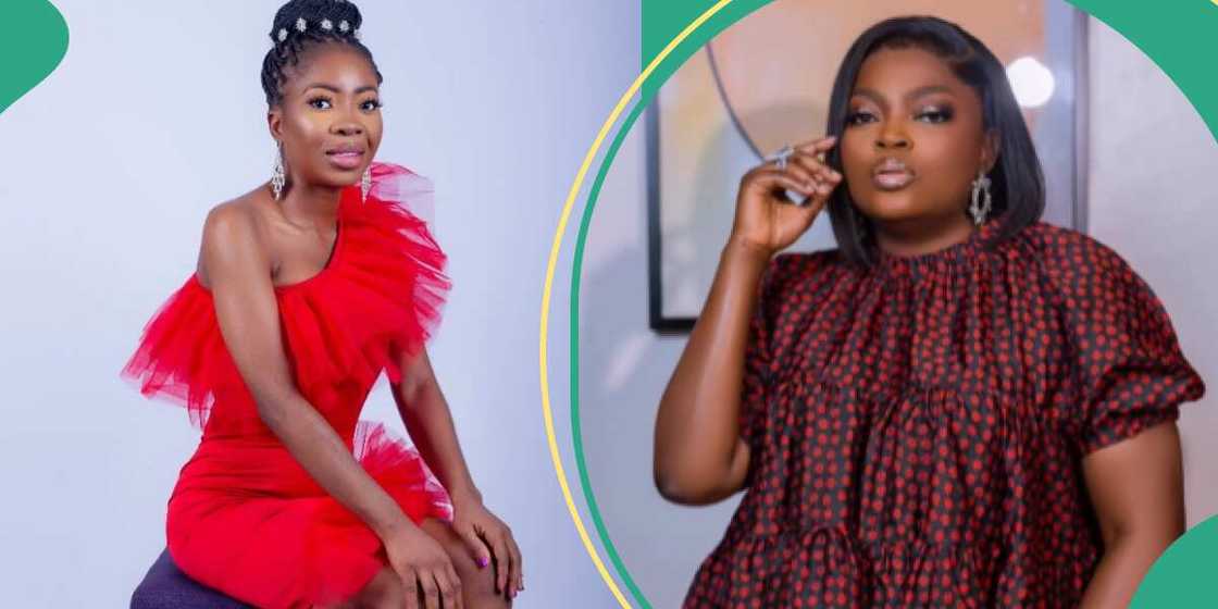 Olajumoke Aderonmu's brother reacts to Funke Akindele's IG Live video.