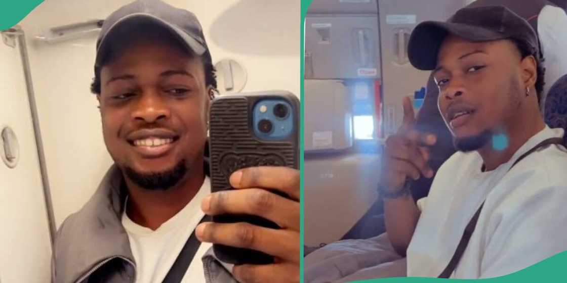 Reactions as lady criticises her male pal for moving to UK without telling her Reactions as lady criticises her male pal for moving to UK without telling her