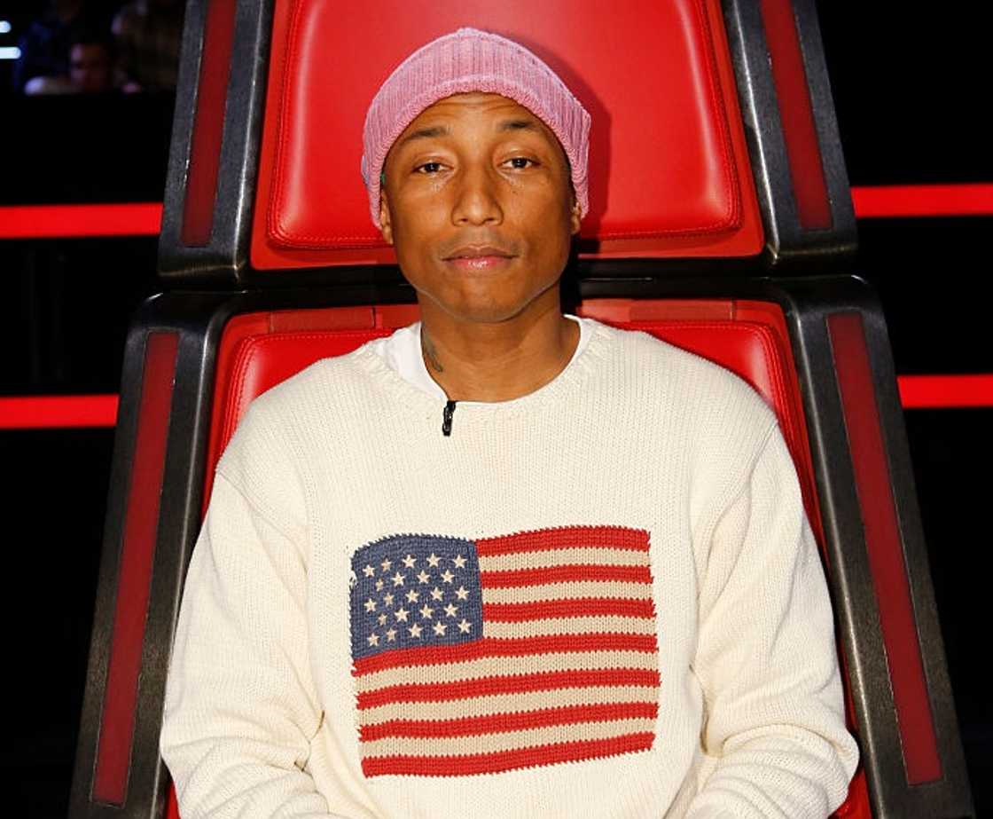 Pharrell Williams during The Voice - Season 10
