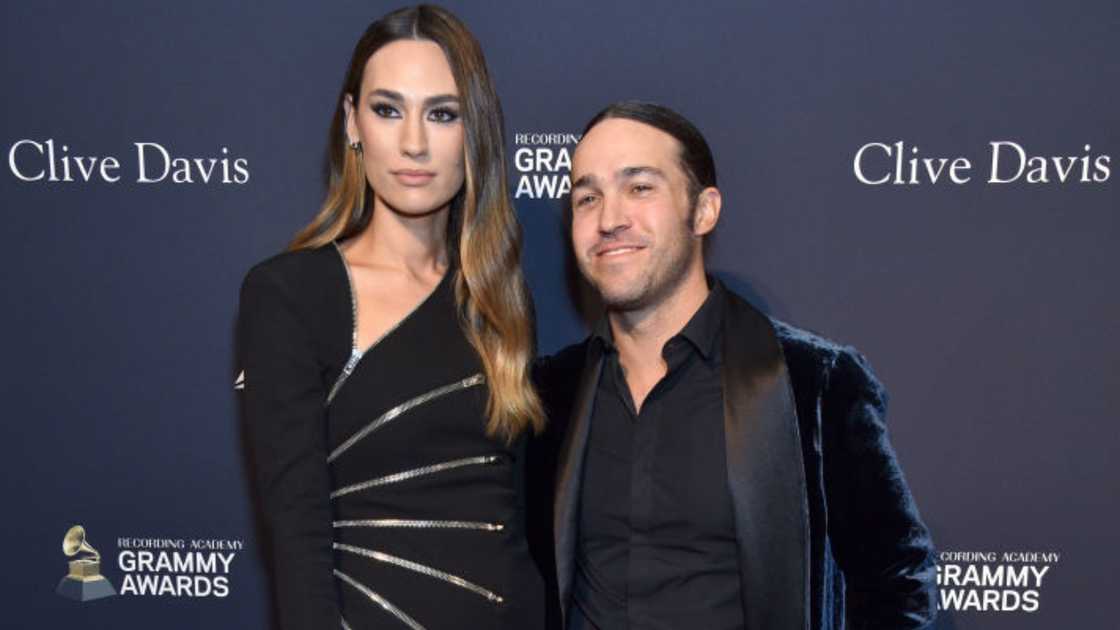 Meagan Camper and Pete Wentz in Beverly Hills, California. Meagan Camper and Pete Wentz in Beverly Hills, California.