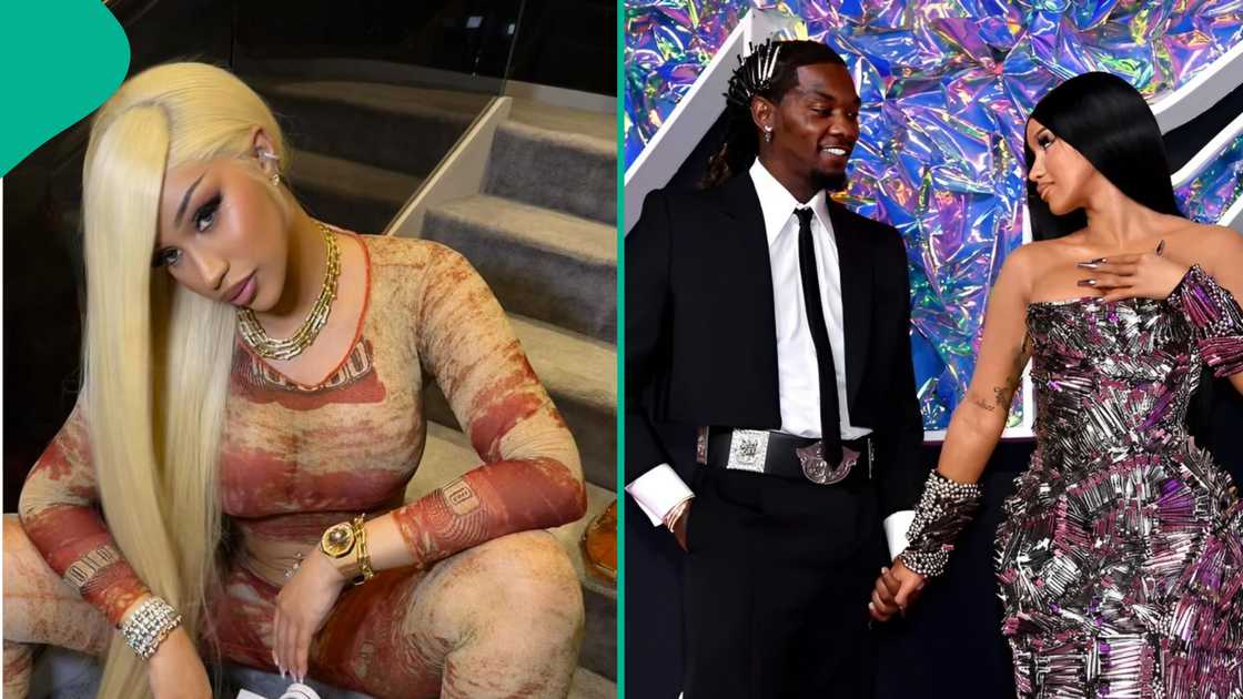 Cardi B says Offset and his mum stole from her. Cardi B says Offset and his mum stole from her.