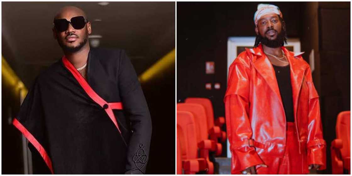 Singer 2baba and Adekunle Gold Singer 2baba and Adekunle Gold