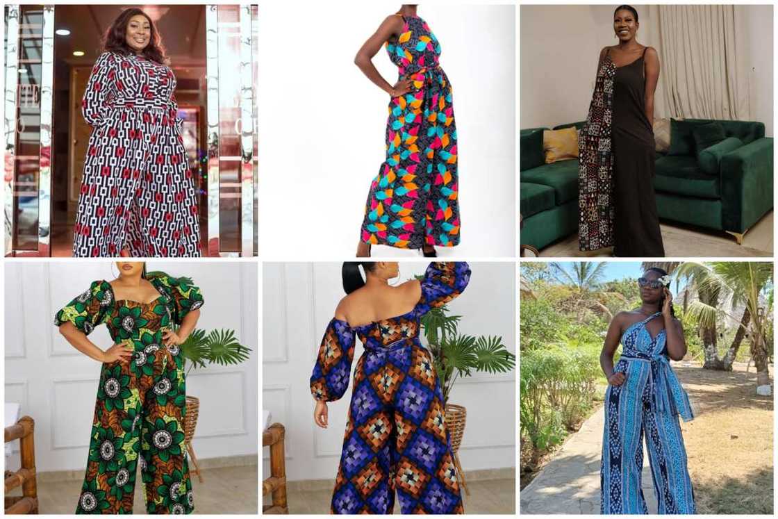 Trendy Ankara jumpsuit styles