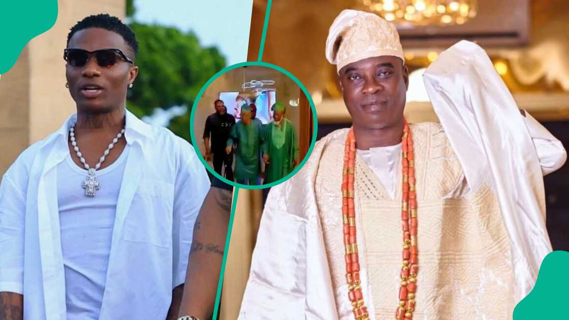 Wizkid dad's visit KWAM 1 Wizkid dad's visit KWAM 1
