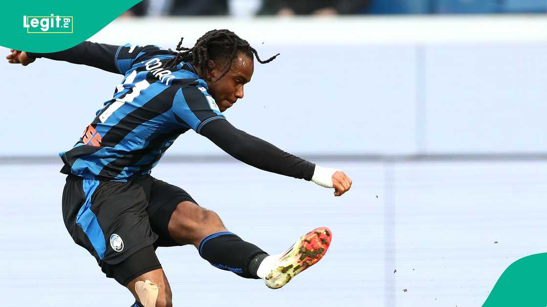 Atalanta winger Ademola Lookman is one of the football stars who drive a Mercedes-Benz. Atalanta winger Ademola Lookman is one of the football stars who drive a Mercedes-Benz.