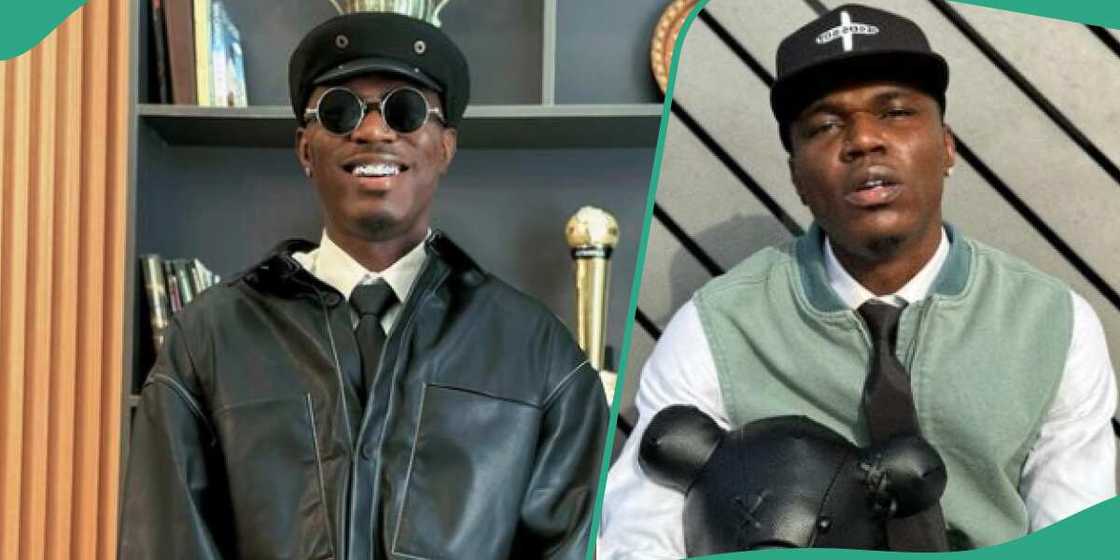 Singer Spyro unveils his twin sister on social media. Singer Spyro unveils his twin sister on social media.