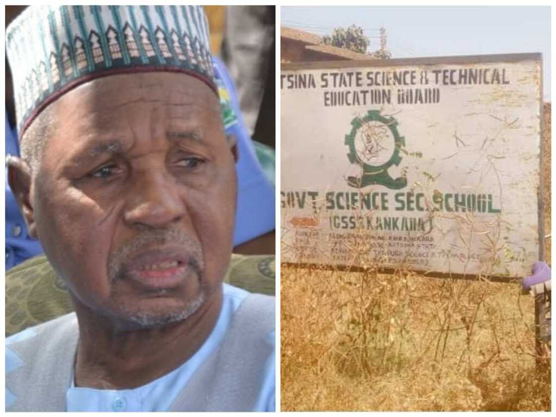 Masanin tsaro ya shawarci Masari ya jagoranci jami'an tsaro, ya wuce gaba wajen nemo daliban Kankara Masanin tsaro ya shawarci Masari ya jagoranci jami'an tsaro, ya wuce gaba wajen nemo daliban Kankara