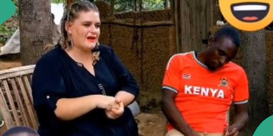 After quitting her job and selling her belongings in America, white woman weds man in village After quitting her job and selling her belongings in America, white woman weds man in village
