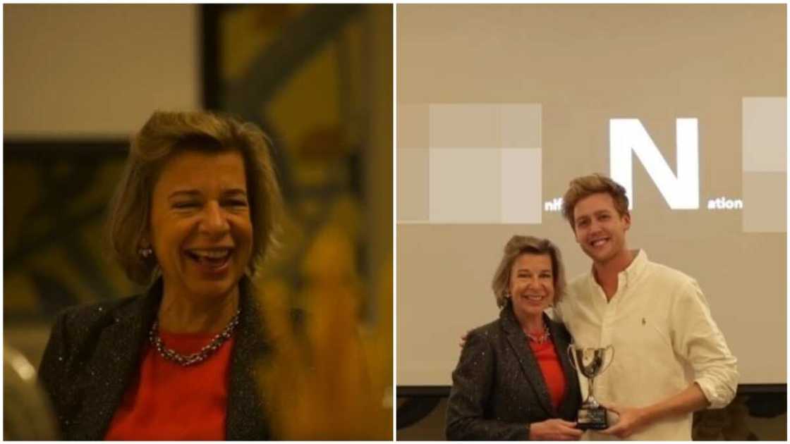 Katie's fans did not like that she was at the award show and gave a speech. Photo source: Metro UK Katie's fans did not like that she was at the award show and gave a speech. Photo source: Metro UK