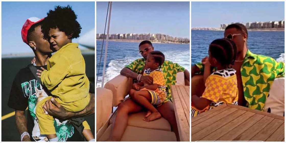 Wizkid and Zion Wizkid and Zion