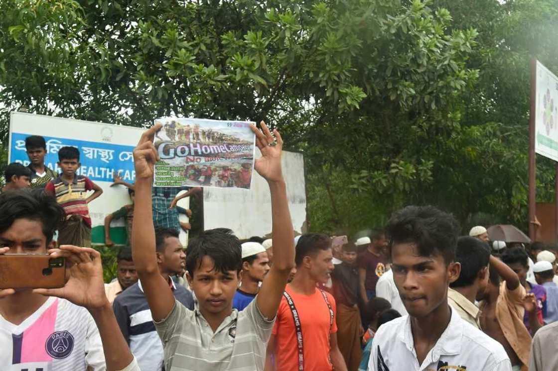 Rohingya community leaders say they want to go home to their villages in Myanmar's Rakhine state, not to state-run camps Rohingya community leaders say they want to go home to their villages in Myanmar's Rakhine state, not to state-run camps