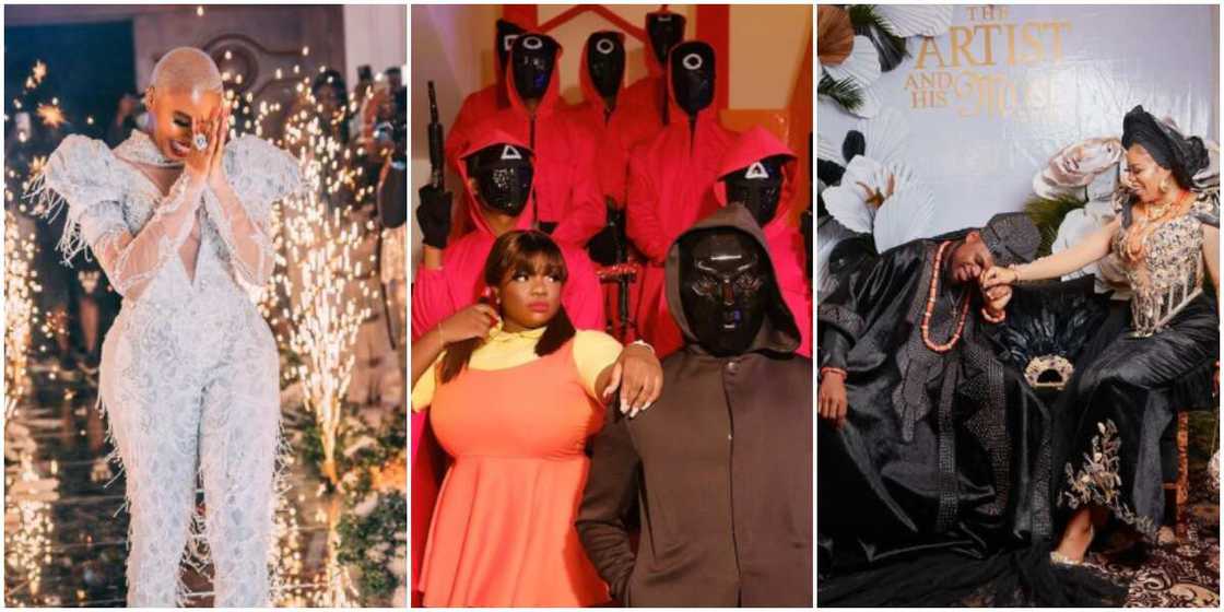 Nancy Isime and others threw themed parties Nancy Isime and others threw themed parties