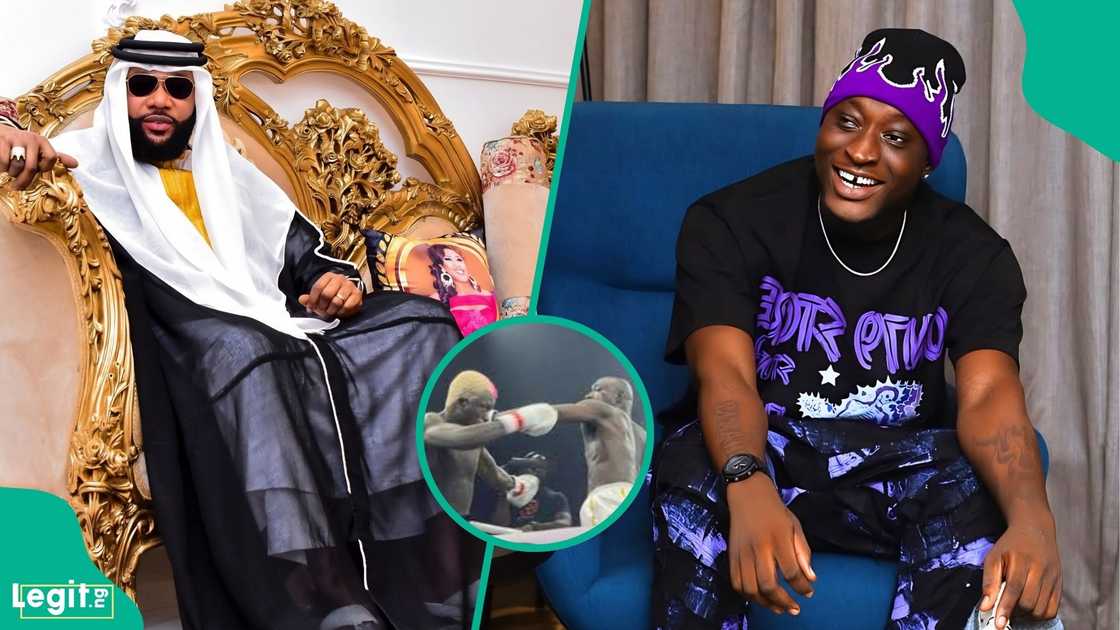 Socialite E-Money confirms N50m reward to Carter Efe as comedian beats singer Portablein boxing match Socialite E-Money confirms N50m reward to Carter Efe as comedian beats singer Portablein boxing match