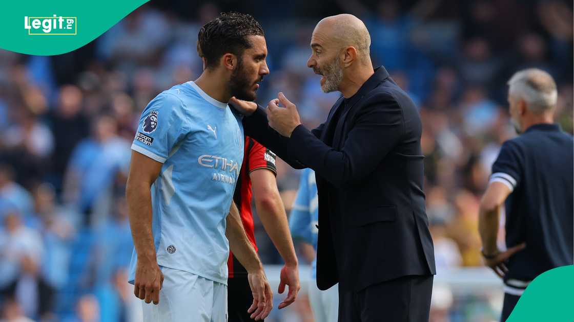 Rayan Cherki, Enzo Maresca, Manchester City, Bournemouth, Premier League.