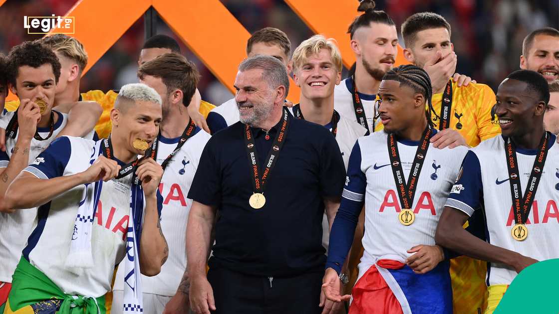 Ange Postecoglou, Tottenham Hotspur, Europa League, UEFA Europa League 2024/2025 season Ange Postecoglou, Tottenham Hotspur, Europa League, UEFA Europa League 2024/2025 season