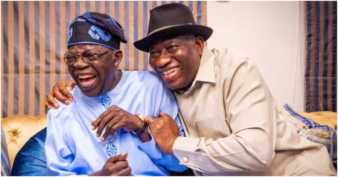 Former President Goodluck Jonathan, Bola Tinubu, APC, ministerial list, APC, PDP Former President Goodluck Jonathan, Bola Tinubu, APC, ministerial list, APC, PDP