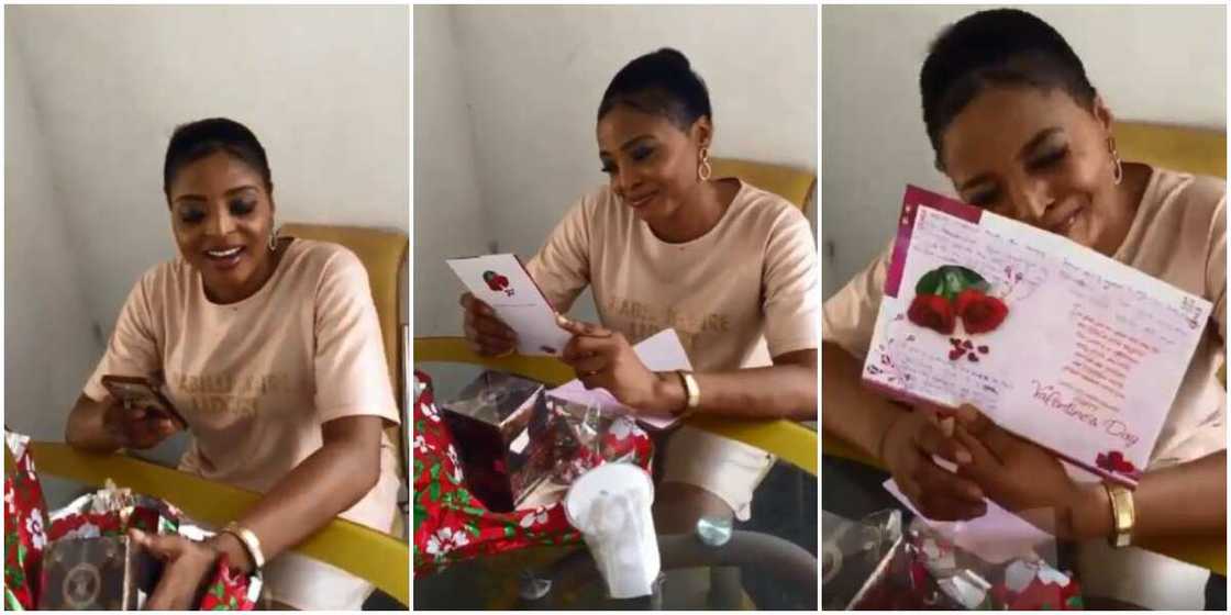 Valentine: Singer Oritsefemi’s daughter pampers step mum Nabila Fash Valentine: Singer Oritsefemi’s daughter pampers step mum Nabila Fash
