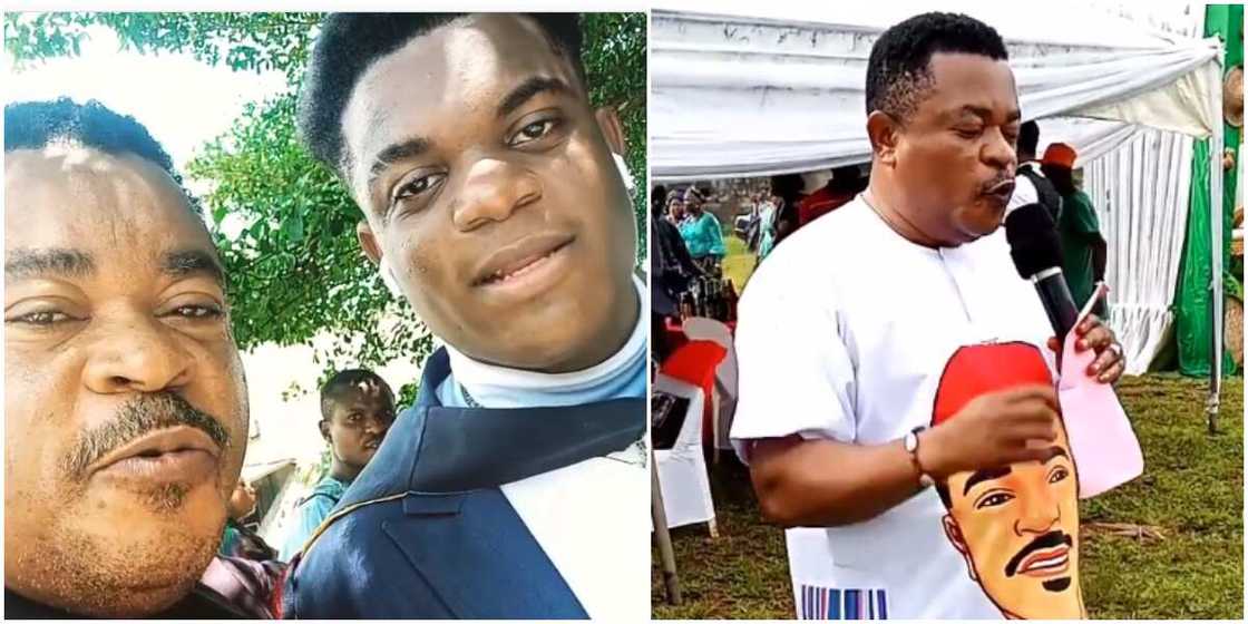 Victor Osuagwu and son Victor Osuagwu and son