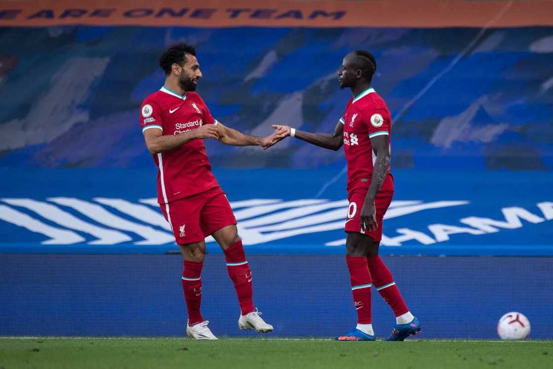 Salah and Mane. Salah and Mane.