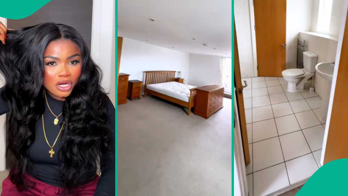 Lady shows off her room online, says it is the biggest in the UK Lady shows off her room online, says it is the biggest in the UK
