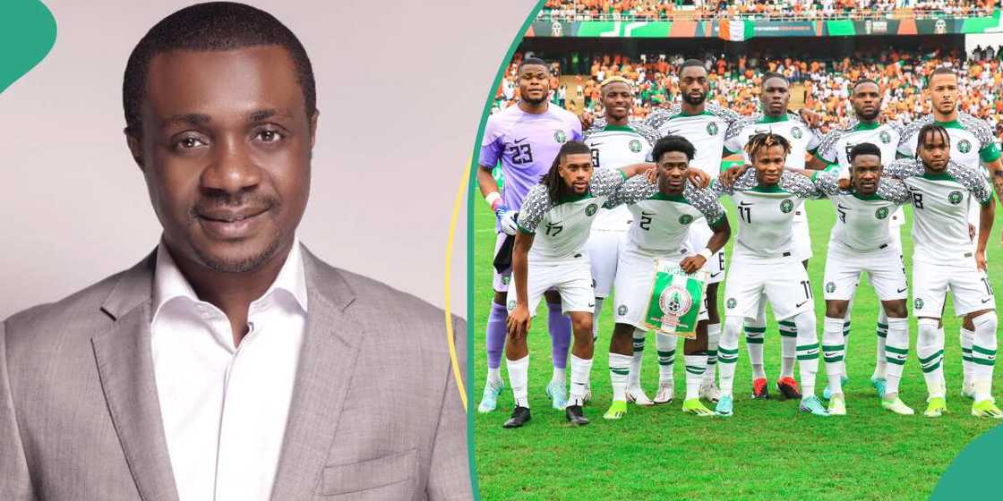 Nathaniel Bassey on Nigeria vs Angola. Nathaniel Bassey on Nigeria vs Angola.
