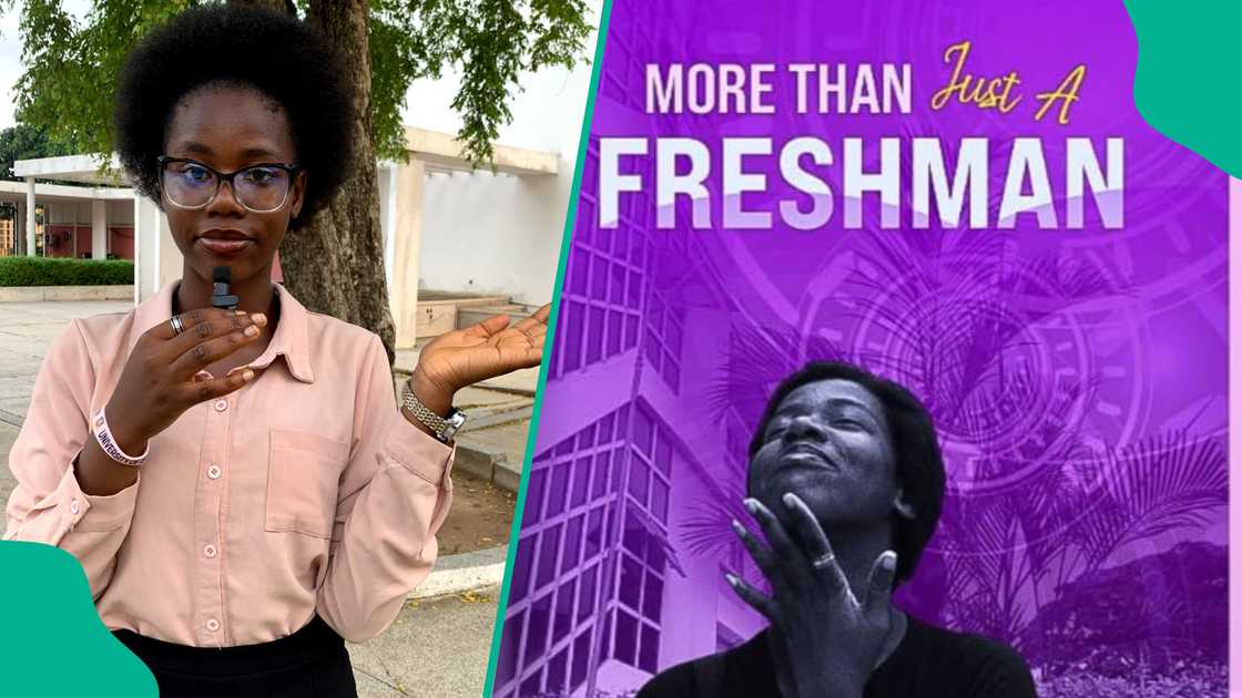 Jedidah Temitop, University of Ibadan's literary prodigy, trends over her new book More Than Just a FreshMan. Jedidah Temitop, University of Ibadan's literary prodigy, trends over her new book More Than Just a FreshMan.