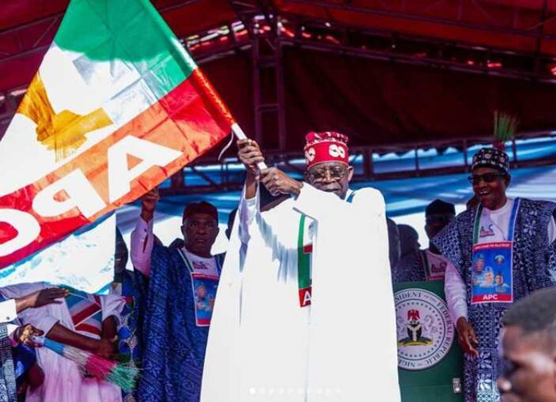 Asiwaju Bola Ahmed Tinubu of the APC Asiwaju Bola Ahmed Tinubu of the APC