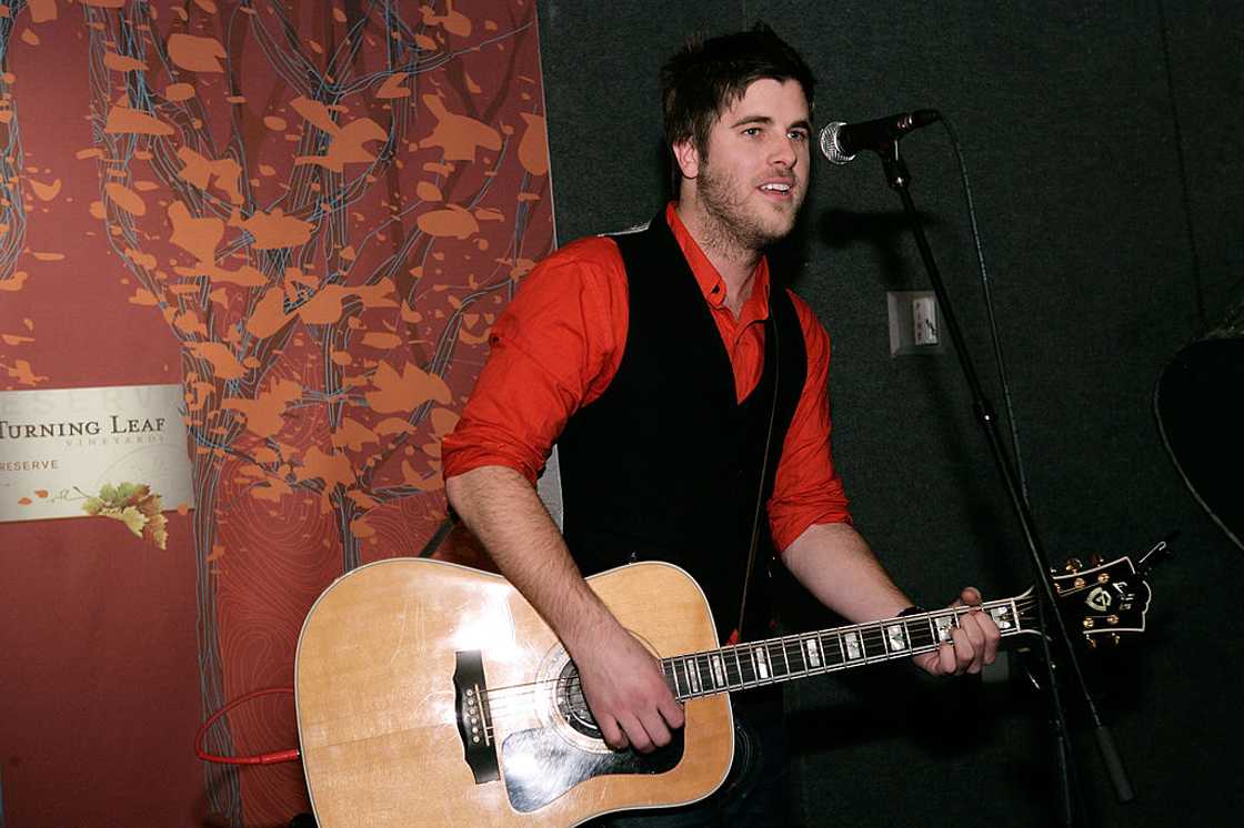 Graham Colton performs at a concert