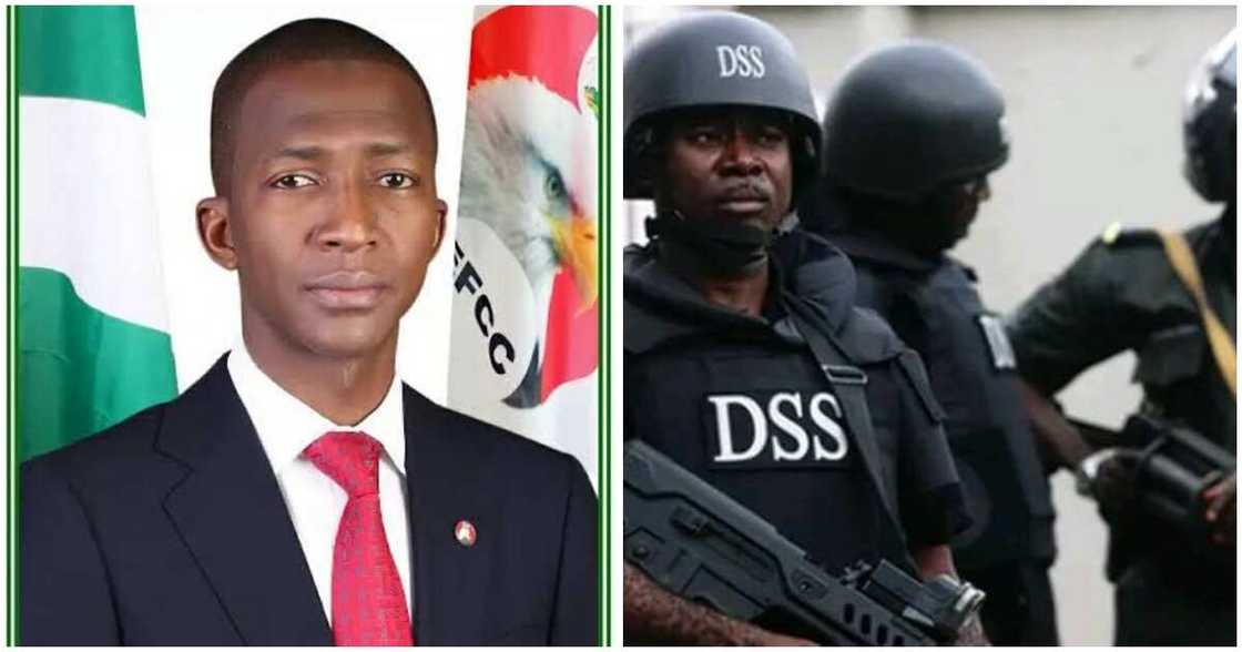 DSS storms Bawa's home/ DSS conduct search on Bawa's home/ DSS conducts search on Bawa's office