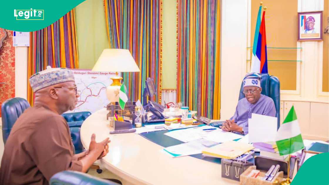 Gwamna Abdulrazak ya gana da Tinubu