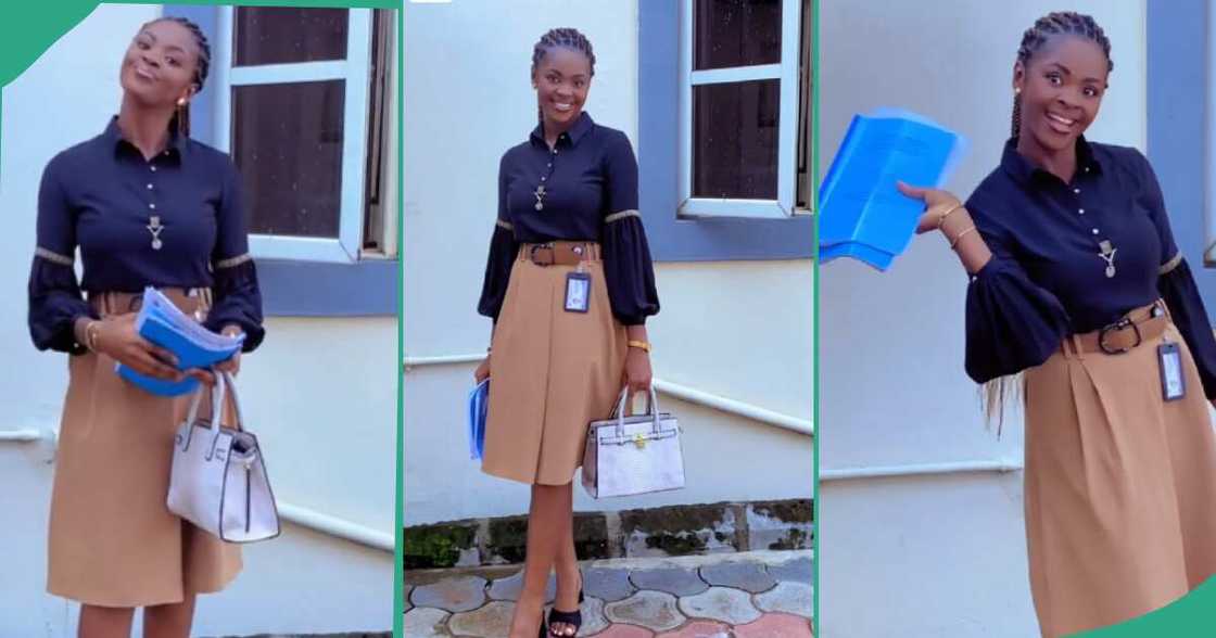 Lady becomes a medical doctor. Lady becomes a medical doctor.