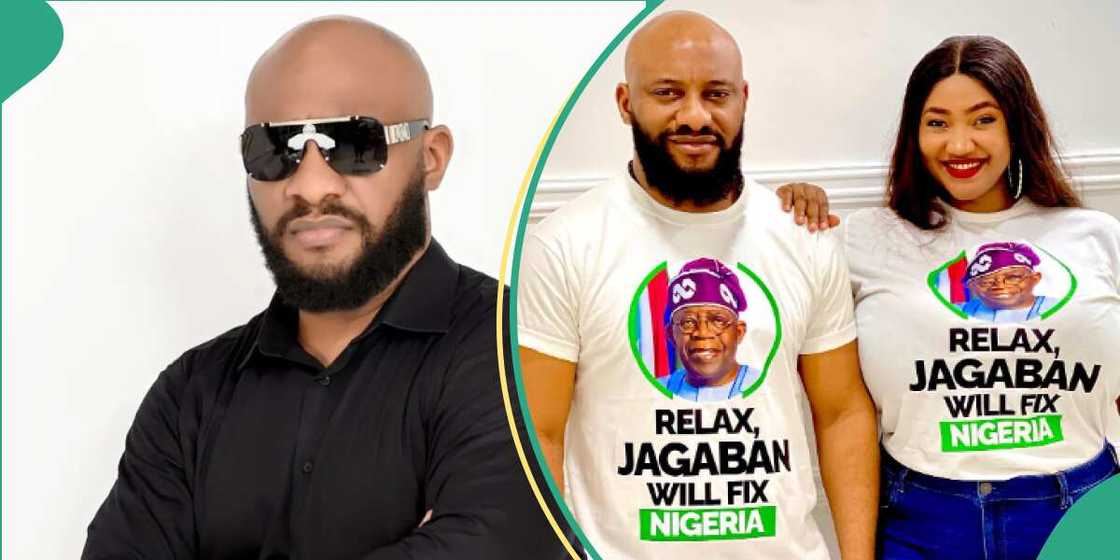 Yul Edochie says Tinubu can fix Nigeria. Yul Edochie says Tinubu can fix Nigeria.
