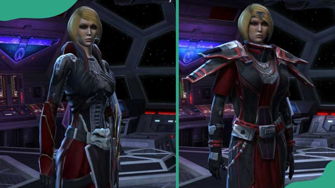 Darth Zash is a character from the Star Wars: The Old Republic video game. Darth Zash is a character from the Star Wars: The Old Republic video game.