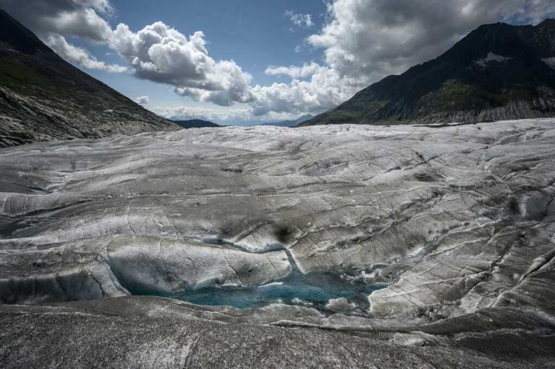 Melting ice at the Aletsch Glacier could lead to more pieces of wreckage being found Melting ice at the Aletsch Glacier could lead to more pieces of wreckage being found