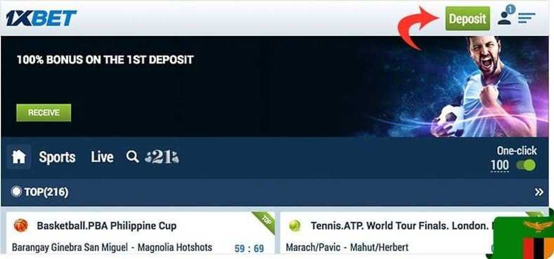 how to deposit on 1xbet using bank transfer