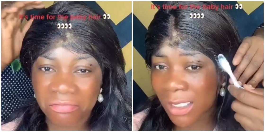 Hairstyle/baby hair/wig installation Hairstyle/baby hair/wig installation