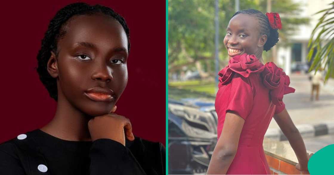 Lady who bagged award for University's 'best behaved female' student posts achievement. Lady who bagged award for University's 'best behaved female' student posts achievement.
