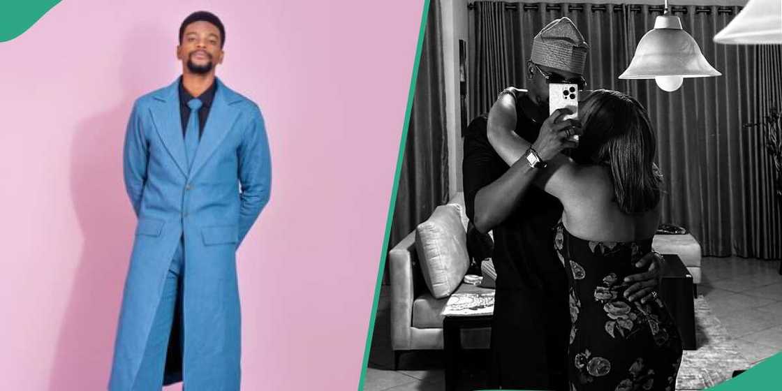 Olumide Oworu rocks a lovely outfit with his girlfriend Olumide Oworu rocks a lovely outfit with his girlfriend