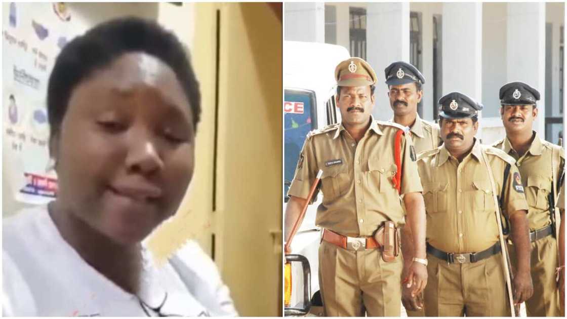 I Don Dey Here Since 6pm: Lady Cries Out in Video After Police Arrested Her and Kids in India, Nigerians React I Don Dey Here Since 6pm: Lady Cries Out in Video After Police Arrested Her and Kids in India, Nigerians React