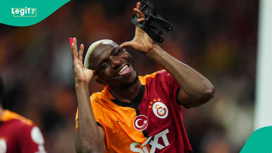 Victor Osimhen, Galatasaray, Istanbul Basaksehir, Rams Park, Istanbul, Turkiye, Super Lig.