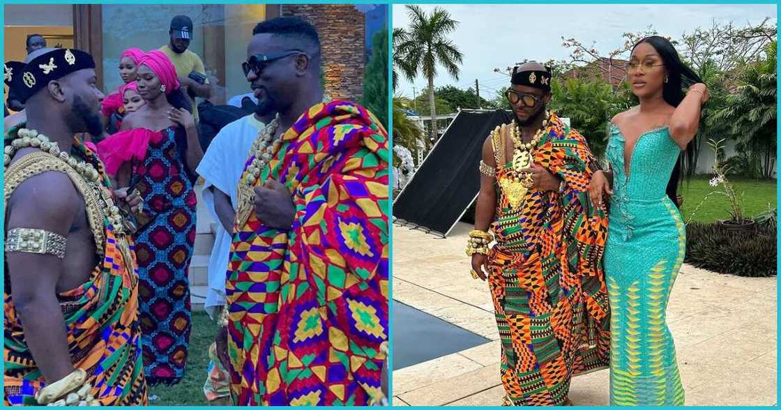 King Promise 'wedding' with Sarkodie, Efia Odo King Promise 'wedding' with Sarkodie, Efia Odo