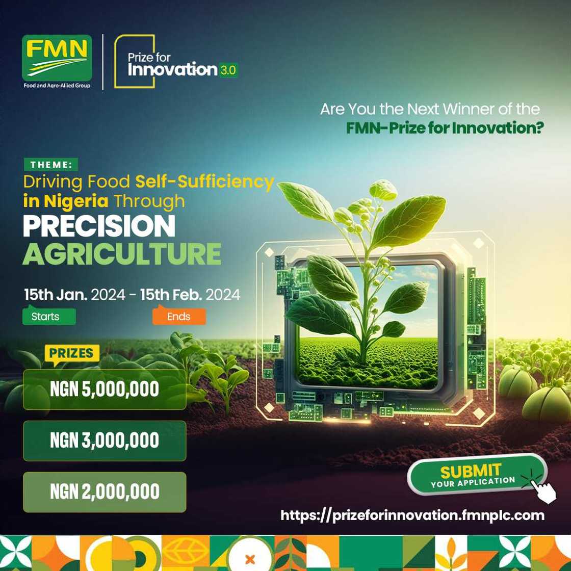 Call for Entry for 3rd Season of The Prestigious FMN-Prize for Innovation Begins Call for Entry for 3rd Season of The Prestigious FMN-Prize for Innovation Begins