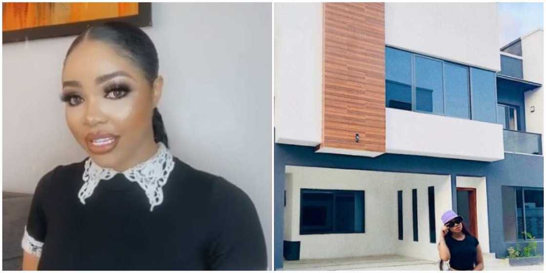 BBNaija star Nengi officially a Lagos landlady as she acquires her first home, shares photos