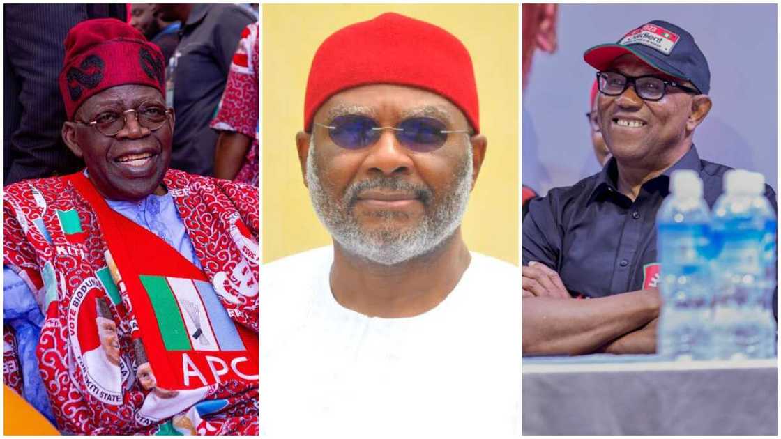 Tinubu/Nnamani/Peter Obi/2023 Presidential Election Tinubu/Nnamani/Peter Obi/2023 Presidential Election