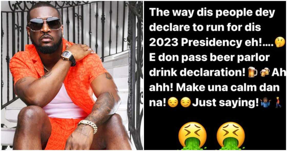 Peter Okoye talks about presidential declarations Peter Okoye talks about presidential declarations