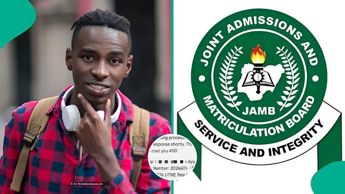 Man celebrates as he checks 2026 UTME result at midnight, shares screenshot