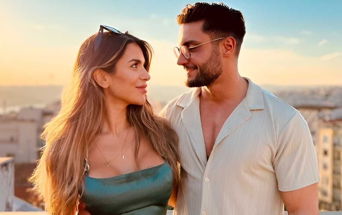 Ekin-Su Cülcüloğlu and Davide Sanclimenti