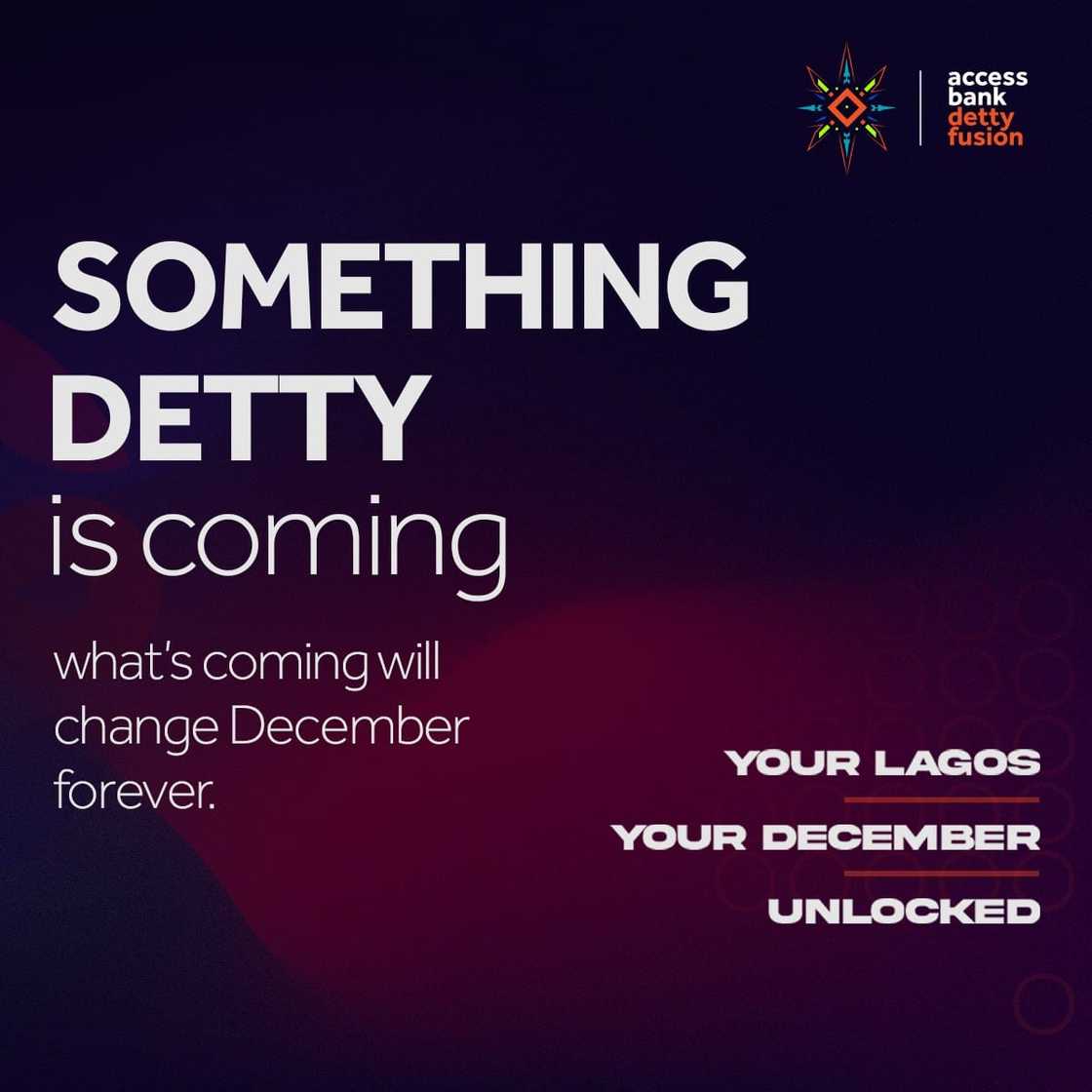 Access Bank to Unveil Detty Fusion: A CSR-Led Initiative Connecting Nigerians to Safe Experiences Access Bank to Unveil Detty Fusion: A CSR-Led Initiative Connecting Nigerians to Safe Experiences